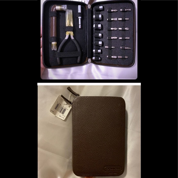 Coach Other - Coach NWT tool kit grab n go zip case purse